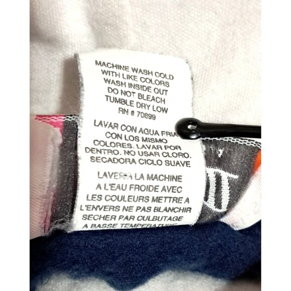 Vintage Act II Farm Scene Sweatshirt XL Navy Blue 100% Acrylic Made In USA - Picture 4 of 12